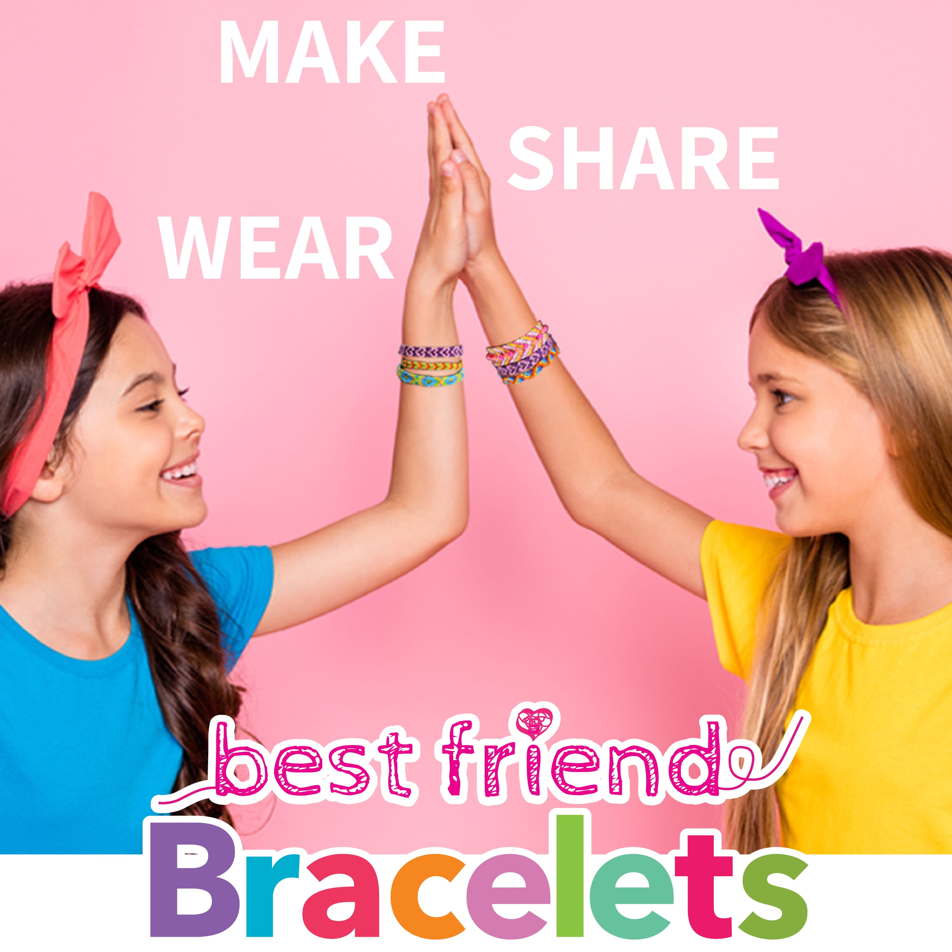 Friendship Bracelet Making Kit Best Friend Bracelet Making Kit Beaded Bracelet  Maker Kit DIY Braiding Bracelet Making Kit Charm Bracelets Making Kit Craft  Gift for Teen Girls（Style-A） - Walmart.com