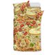 thumbnail image 1 of Juego de cama con fondo de pizza, 1 of 5