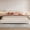 White, variant on California King Size Upholstered Platform Bed with Headboard, Low Profile Bed Frame with Legs and Sturdy Support, No Box Spring Needed, White