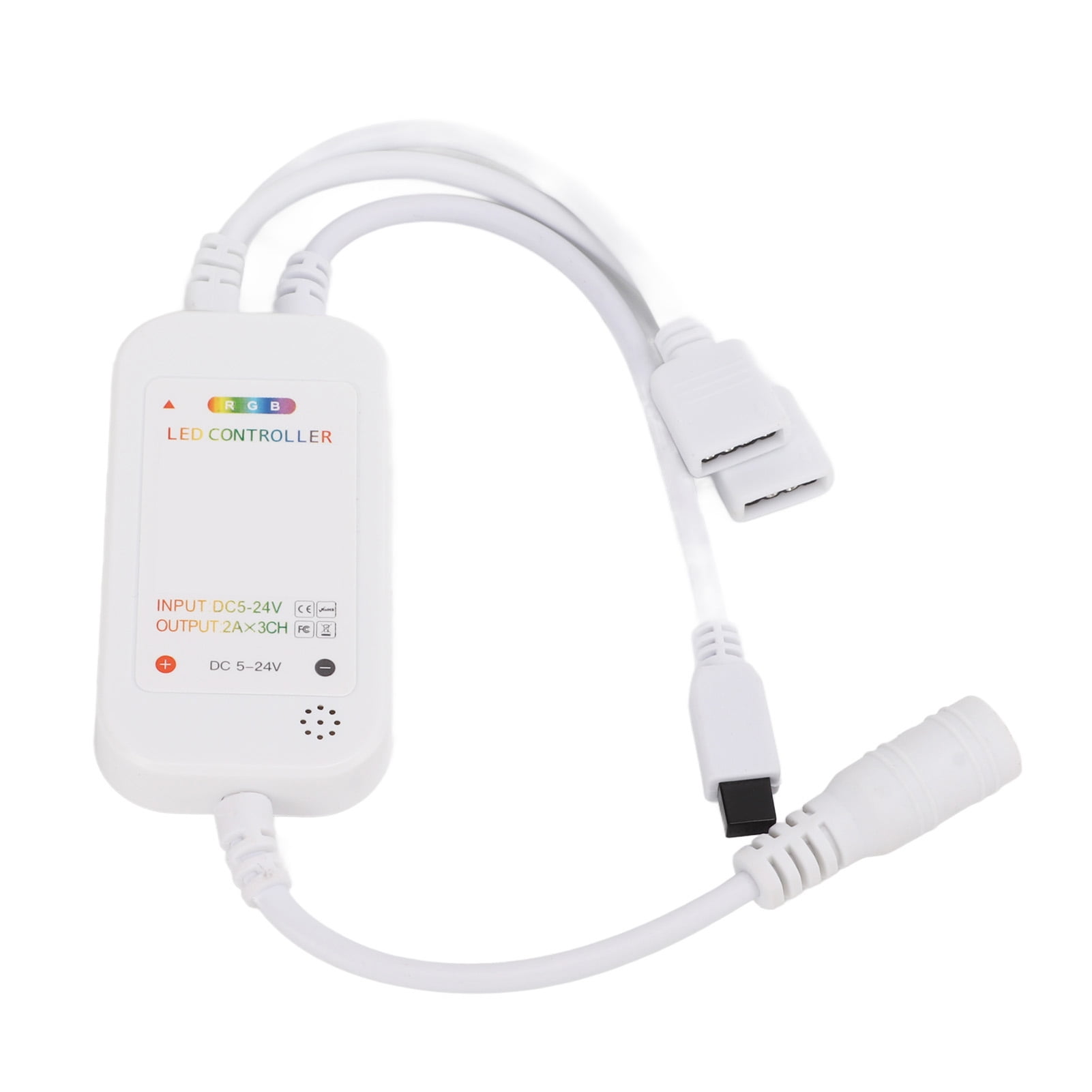 LED Lights Controller, Humanized Design RGB LED Strip Light Controller