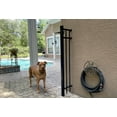 thumbnail image 3 of Zeckos Sea Turtle Wall Mounted Garden Hose Hanger Nautical Outdoor Decor, 3 of 7