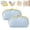 2pcs blue, variant on Travel Underwear Organizer, Structured Lingerie Storage Bag with Compartments and Wide Opening for Luggage