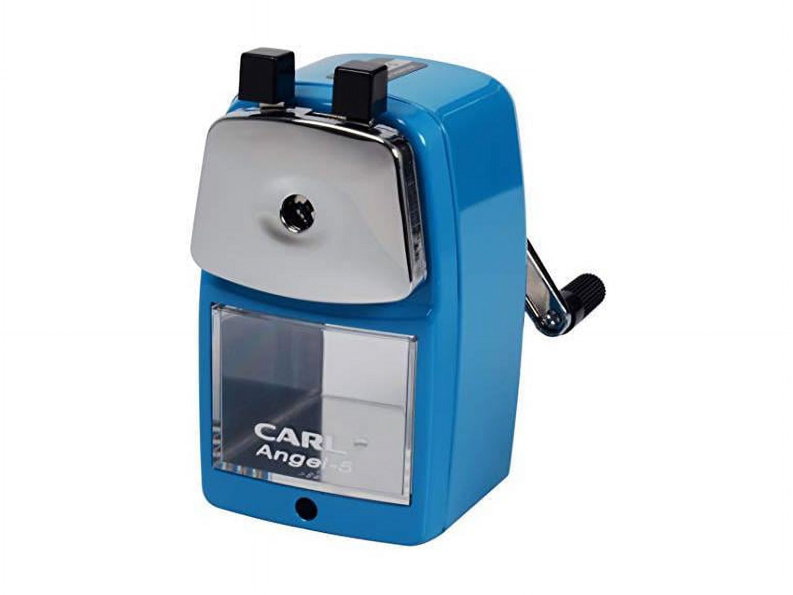 CARL Angel-5 Pencil Sharpener, Blue
