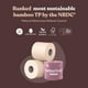 thumbnail image 3 of Papel higiénico Betterway, bambú sin blanquear, 3 capas, 12 rollos, 3 of 9