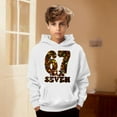 thumbnail image 5 of shqvo Cute Cherry Hoodie for Girls Bow Graphic Hoodies Kids Long Sleeve Hooded Sweatshirt Preppy Clothes Pullover, 5 of 6