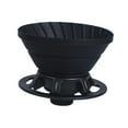 thumbnail image 4 of veasfak -Outil de Café Dripper Pliable Réutilisable pour Voyage en Plein Air Camping Noir, 4 of 9