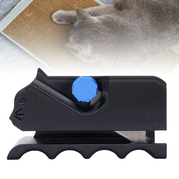 Cortador De Cartón De Gato Para Rascadores, Herramienta En Forma De Gato Ergonómico Impreso En 3D, Cortador De Tiras Rápidos Y Fáciles Para Bricolaje, Máquina De Cortar