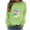 Green, variant on Fall Fashion Must Haves Womens Long Sleeve Christmas Tree Sweatshirt Round Neck Pullover Top for Festive Wear