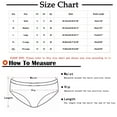 thumbnail image 2 of Womens Briefs Panties, Womens Seamless Underwear - No Show Ladies Panties Cheeky Wave Edge Strench Breathable Ladies Bikini Underwear S-2XL, 2 of 3