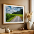 thumbnail image 4 of Dirt Roads in Carroll County - Maryland Photography Rural Landscape Nature Farmhouse Scenic Countryside Summer Oak Framed Wall Art Print 5 x 7 inches, 4 of 6