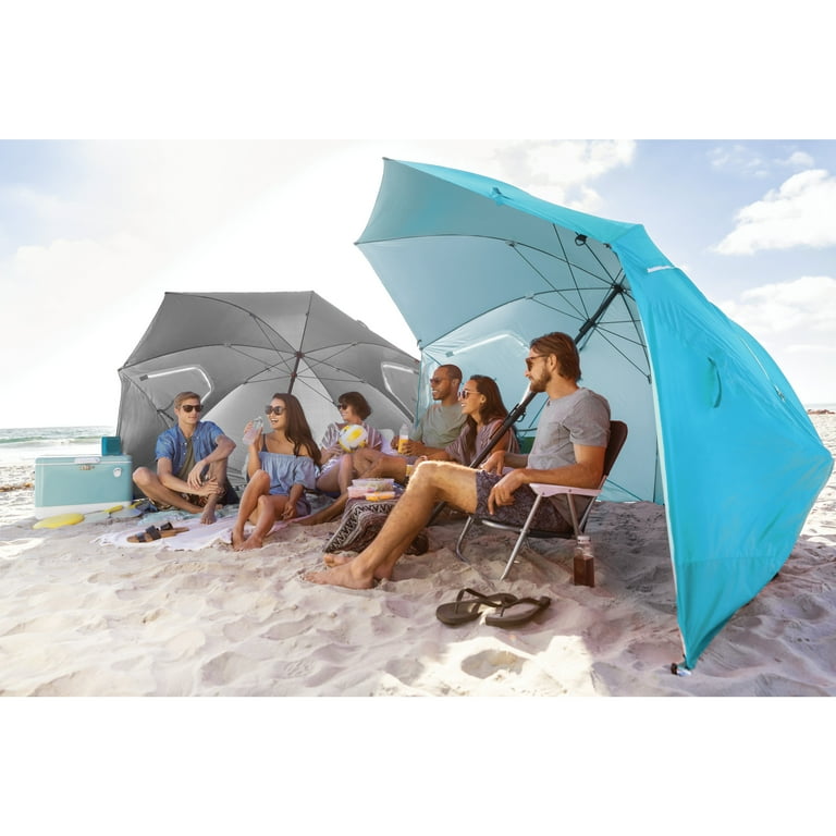 Best huge beach umbrella sun tent family pool camping sports shelter canopy xl hotsell