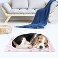 thumbnail image 2 of Dog Blanket,Warm Paw Bone Pattern Cat Blanket Pet Cushion Striking Appearance, 2 of 9