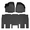 thumbnail image 2 of MAXLINER Tapis de Sol Ensemble de Doublure 2 Rangées Noir pour Modèle Passager Chrysler Pacifica 8 2017-2021 Seulement (Pas de Modèles Hybrides), 2 of 4