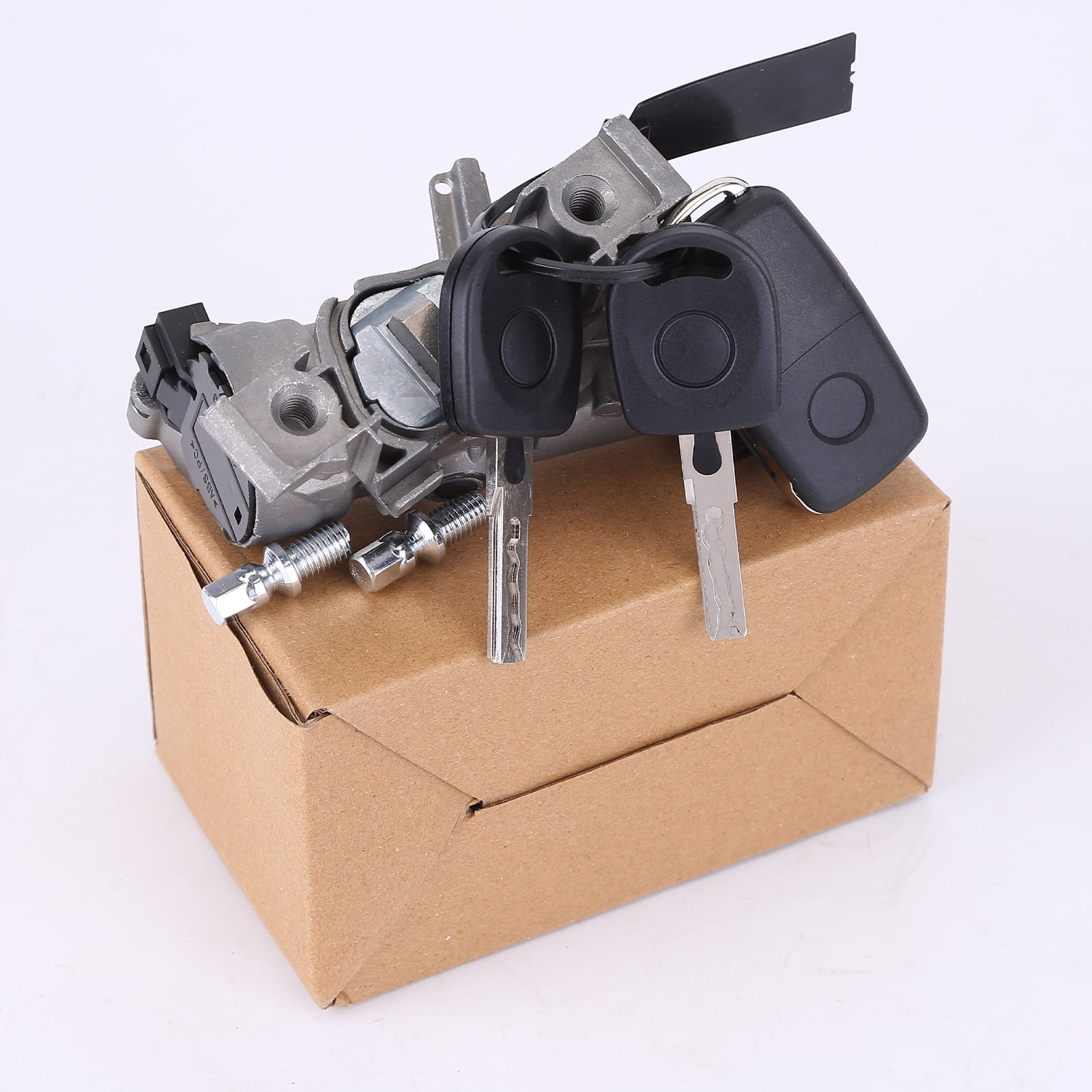 iSpchen Ignition Switch Lock Assembly for Volkswagen Jetta 2006-2018, EOS 2007-2011, Golf 2004-2011, Rabbit 2006-2009, Tiguan 2008-2011 Replaces 1K0905851B