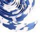 thumbnail image 4 of Cinta De Manillar Bicicleta 2 X Cinta de manillar de corcho deportivo para bicicleta de carretera 2 Tapón de barra blanco + azul, 4 of 6