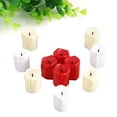 thumbnail image 3 of CIMAXIC Wedding Creative LED Simulation Candle Multicolor Lamp Luminous Tea Light Home Wedding Birthday Party Decoration Battery Powered (Random Color),1.97"X1.42"X1.42", 3 of 4