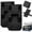 Black*2, variant on Hidden Anti-Theft Passport Pouch, 3-in-1 Nylon Travel Security Belt Wallet