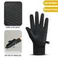 thumbnail image 2 of Gants de Cyclisme Imperméables en Polaire à Écran Tactile Hivernal, 2 of 8