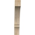 thumbnail image 2 of Ekena Millwork 4"W x 22"D x 26"H Balboa Rough Sawn Knee Brace, Douglas Fir, 2 of 13