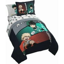Toho My Hero Academia You Can Be A Hero 5 Piece Twin Size Bed Set with Sham - Anime Home Décor
