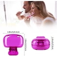 thumbnail image 2 of 4 Pcs Toothbrush Covers Caps, Toothbrush Protector Toothbrush Coverings Clips Portable Plastic Toothbrush Head Case, 2 of 5
