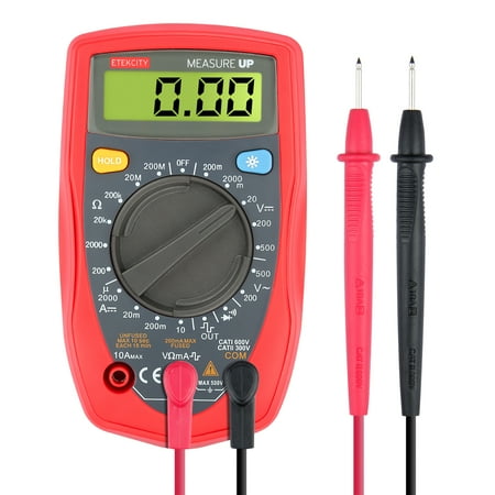 Etekcity Digital Multimeter (DMM) Multi Tester UT33D - Walmart.com