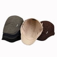 thumbnail image 5 of Boina informal de moda de primavera y verano para hombres y mujeres, gorra con visera estilo coreano, sombrero de vaquero, 5 of 5