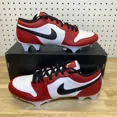 thumbnail image 1 of Sizes 9.5-14 N I-K-E Jo r-dan 1 Low TD Football Cleats Chicago FJ6245-106 NEW, 1 of 6