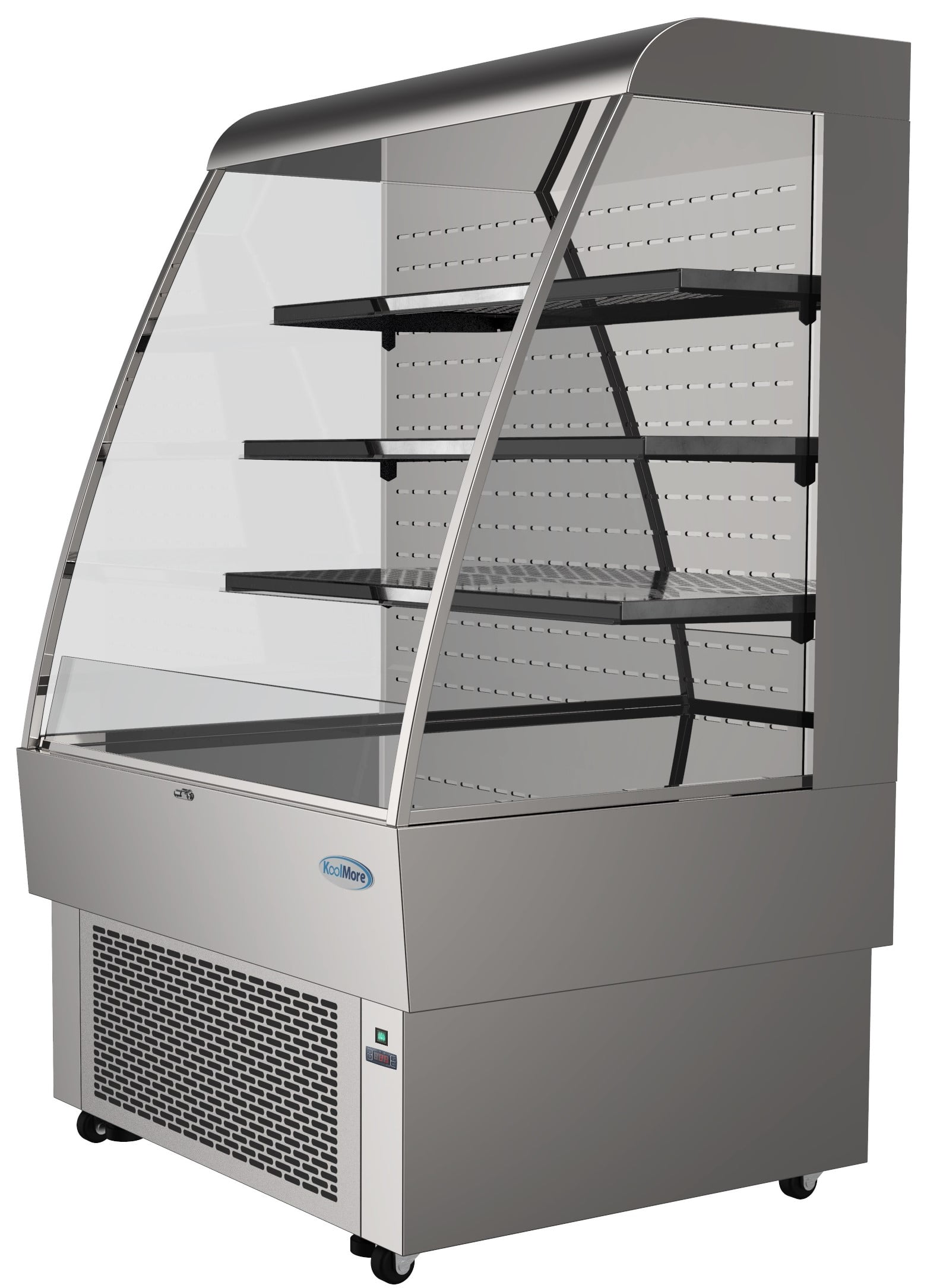 KoolMore 35 in. Open Air Grab and Go Commercial Refrigerator – 13.4 Cu. ft.