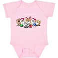 thumbnail image 3 of Inktastic KiniArt Christmas Pomeranians Boys or Girls Baby Bodysuit, 3 of 5