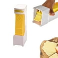 thumbnail image 4 of Butter Slicer One Click Stick with Stainless Steel Blade, Cheese Splitter, Butter for Making Bread, Cakes,Cookies,Bread, 4 of 6