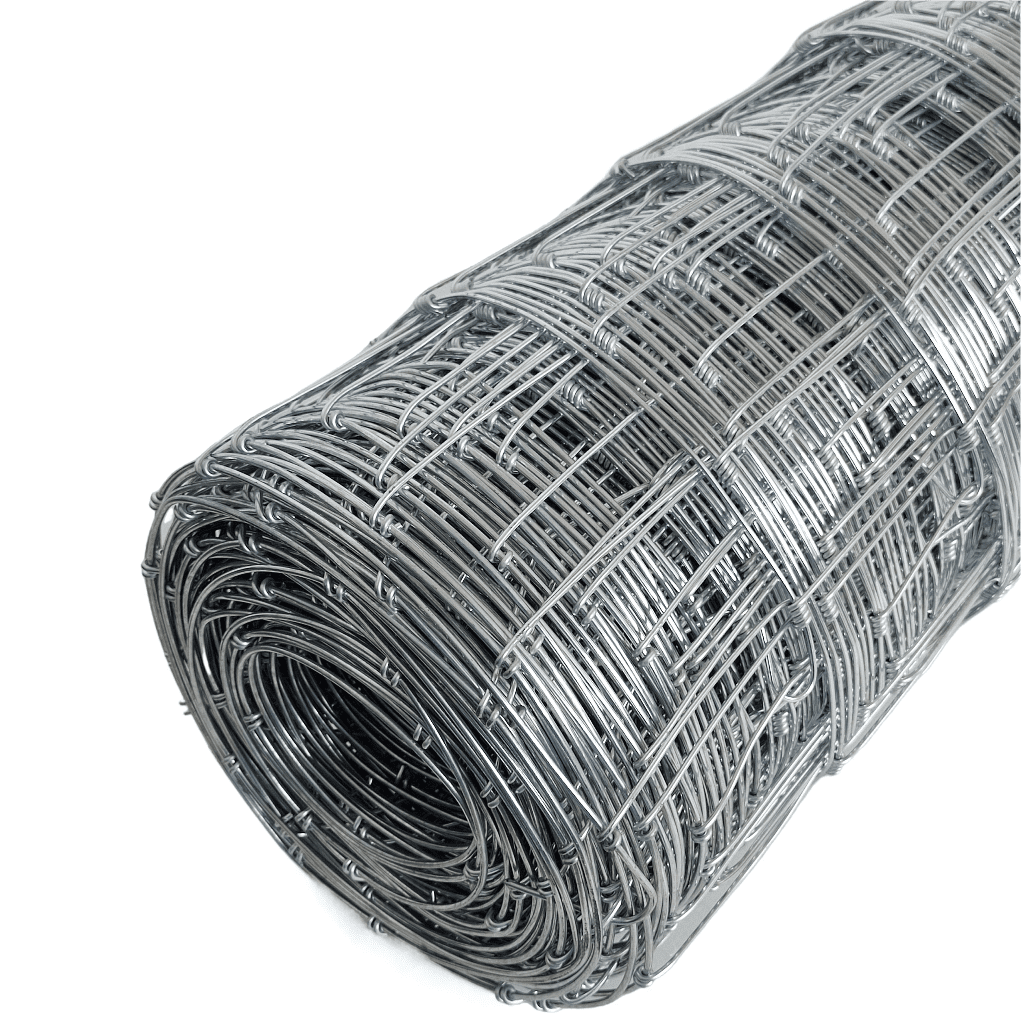 MAYEERTY Farm Fence 5ft x 164ft 14Gauge Heavy Zinc Coating Cattle Fence,Galvanized Field Wire Fencing Deer Fence,Goat Fence,Hog Wire Fencing for Yard Livestock & Animals Protection