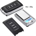 thumbnail image 4 of Báscula Electrónica de Bolsillo Digital de Precisión, Portátil, con Forma de Llave de Coche, de 200 G y 0,01 G, con Pantalla LCD., 4 of 5