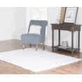 thumbnail image 4 of Linon Geo Sasha Hand Tufted Microfiber Polyester 5'x7' Rug in Gray, 4 of 7
