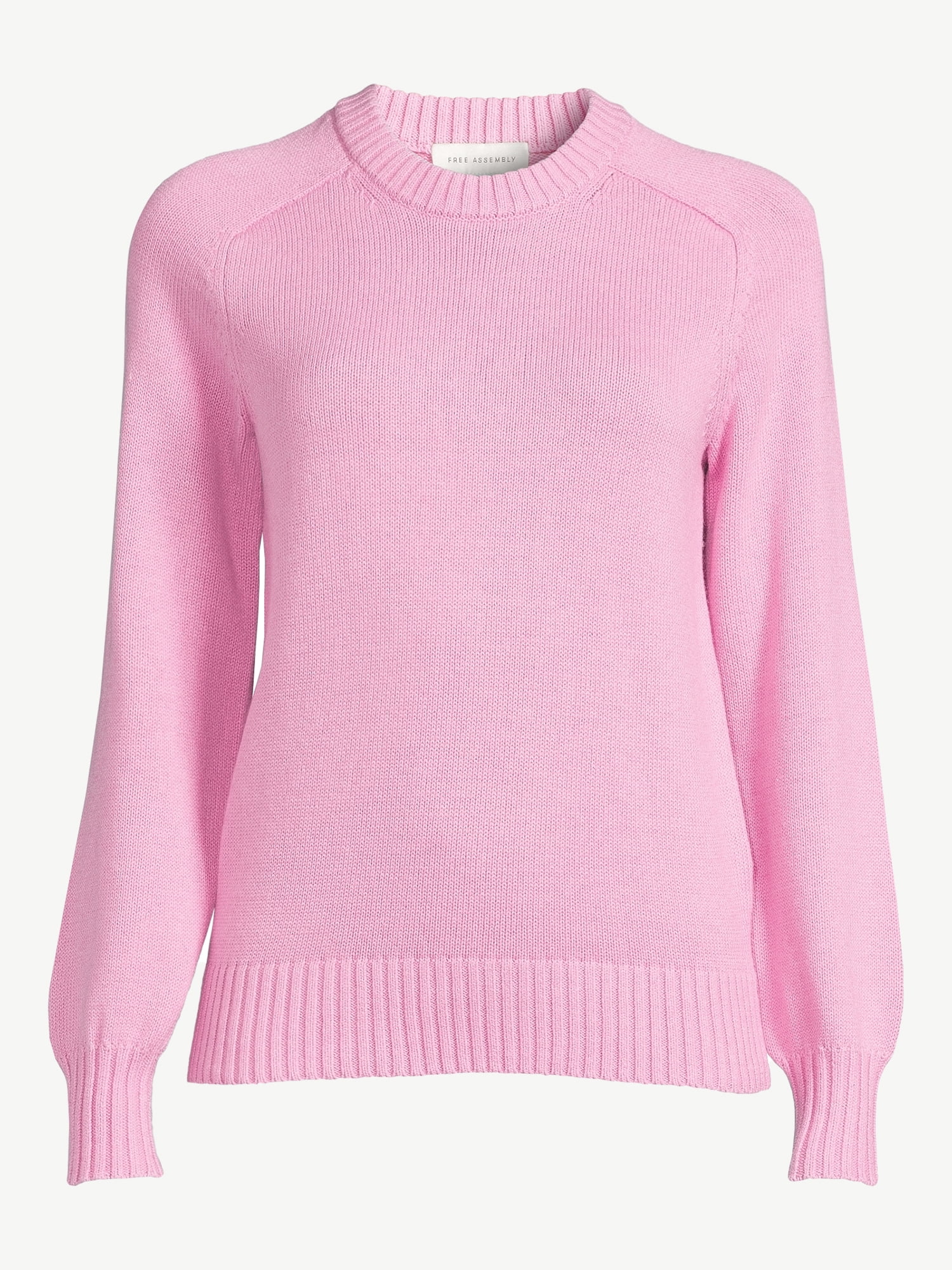 Free Assembly Women’s Shrunken Crewneck Sweater