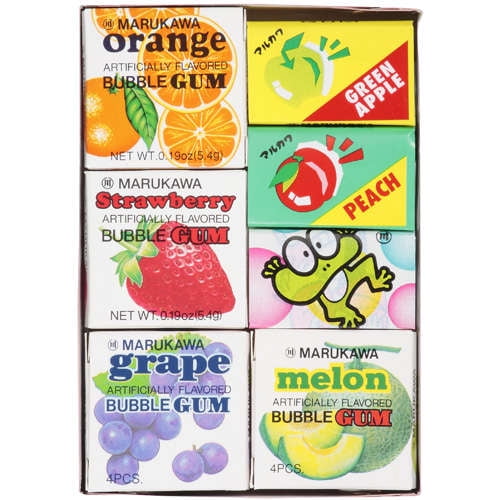 Marukawa 7 Pack Bubble Gum