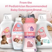 Dreft Newborn Essentials Bundle: Liquid Laundry Detergent & Blissfuls Scent Booster