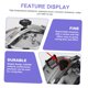 thumbnail image 3 of 2pcs Pressure Cooker Knob Pressure Cooker Safety Valve Propane Oven Pot Cover Handle Stoves Float Steam Release Handle Stove Knobs, 3 of 5
