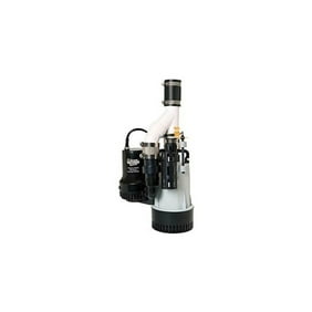 Basement Watchdog Combination Sump Pump System 1 3 Hp Walmart Com Walmart Com