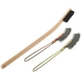 thumbnail image 3 of Miangastore 3pcs Long Handle Birdcage Cleaning Brush Reusable Bird Hut Brush Practical Bird Cage Cleaning Tool, 3 of 9