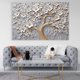 thumbnail image 3 of Cuadro Arbol Flores Canvas, 3 of 4