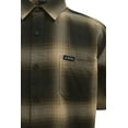 thumbnail image 4 of G-Style USA Western Casual Plaid Long Sleeve Button Up Shirt SS30 - BROWN - 3X-Large, 4 of 4
