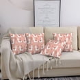 thumbnail image 7 of Throw Pillow Covers, Exotic Smile Cute Alpaca Cactus Soft Square Pillow Cases with Invisible Zipper for Couch Bed Sofa, Farmhouse Fall Home Decor 12"x12", 7 of 7