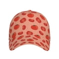 thumbnail image 2 of Naloa Original Classic Low Profile Hat Men Women Baseball Cap Dad Hat Adjustable Unconstructed Tomato Print Cap, 2 of 9