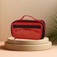 thumbnail image 3 of PEONAVET Stationery Storage Large Capacity Pencil Case Flip Cover Stationery Box Multifunctional Transparent Pencil Case, 3 of 6