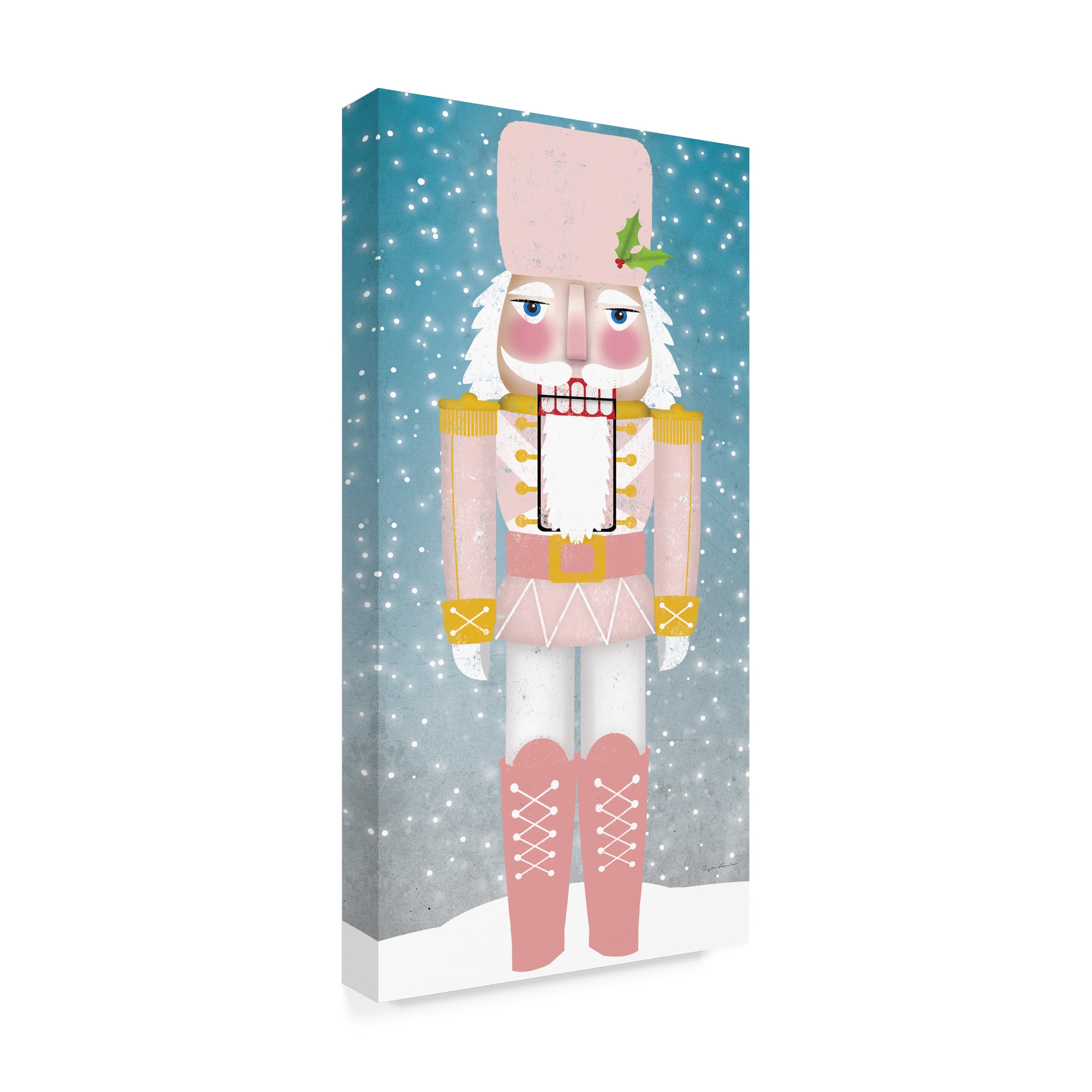 Ryan Fowler 'Nutcracker I Blush' Canvas Art
