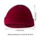 thumbnail image 3 of Guardurnaity Gorro de lana de tendencia, buena elasticidad, gorras clásicas de pescador sin borde, tocados crimpables a prueba de viento para montañismo, Sombreros Vino rojo Guardurnaity AP009365-03B, 3 of 6