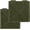 2Pack Green, variant on Molle Patch Panel,Hook&Loop Adapter Panel for Patch Badges,Tactical Molle Hook and Loop Panel for Badges and Insignia Patches 4''x4''