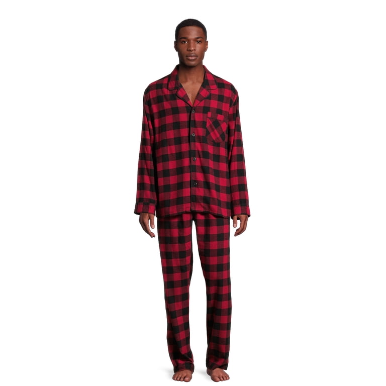 Hanes Men's Flannel Pajama Set photo 1