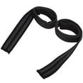 thumbnail image 1 of Powerlifting Strap, Comfortable 1 Pair 61x4.5cm Weight Lifting Straps  for Rowing Black, 1 of 8